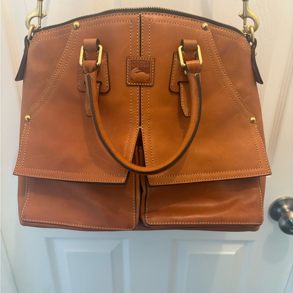Dooney & Bourke Tan Florentine Leather Women's Bag - Picture 1 of 16